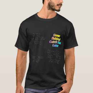 Nicht nerven. Angeln! Geschenk für Angler T-Shirt