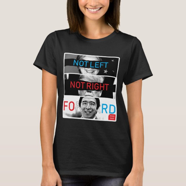 Nicht  Nicht richtig Andrew Yang 2020 T-Shirt (Vorderseite)