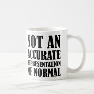 Nicht normale lustige Tasse oder Reisebecher