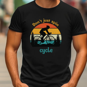 nicht nur das Mountainbike drehen T-Shirt