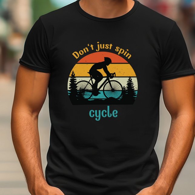 nicht nur das Mountainbike drehen T-Shirt (Von Creator hochgeladen)