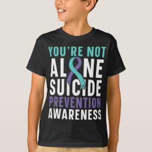 Nicht nur Depression Suizidprävention Bewusstsein T-Shirt