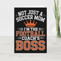 Nicht nur ein Fußball-Mama Football-Trainer-Chefin