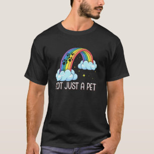 Nicht nur ein Haustier Regenbogenbrücke Katzenlieb T-Shirt
