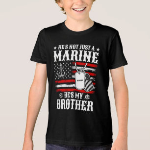 Nicht nur ein Marine, er ist mein Bruder Patriotis Tri-Blend Shirt