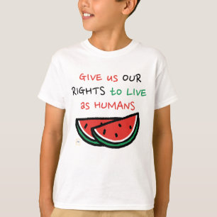 Nicht nur ein Sommer-Wassermelone, um Palästina Re T-Shirt