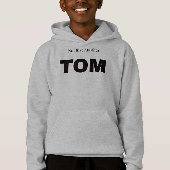 Nicht nur ein weiterer TOM Hoodie (Vorderseite)