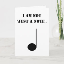 Nicht nur eine lustige humorvolle Musik-Pun-Note