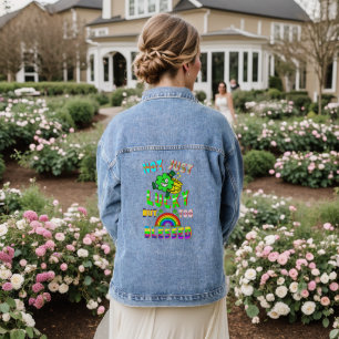 Nicht nur Glück, sondern zu gesegnet Jeansjacke