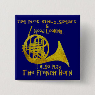 Nicht nur intelligentes französisches Horn Button