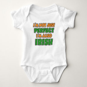 Nicht nur perfekt irisch baby strampler