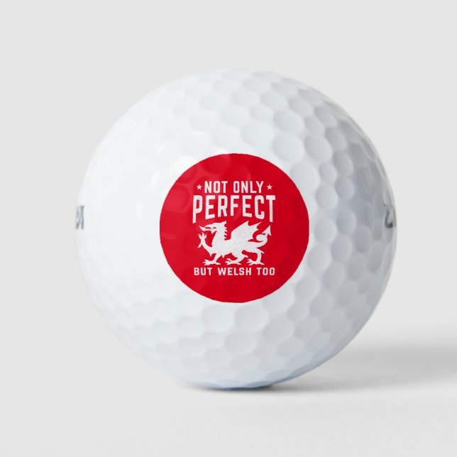 Nicht nur perfekt, sondern auch walisisch zu lusti golfball (Vorderseite)
