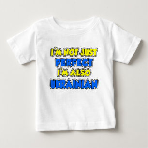 Nicht nur perfekt Ukrainisch Baby T-shirt