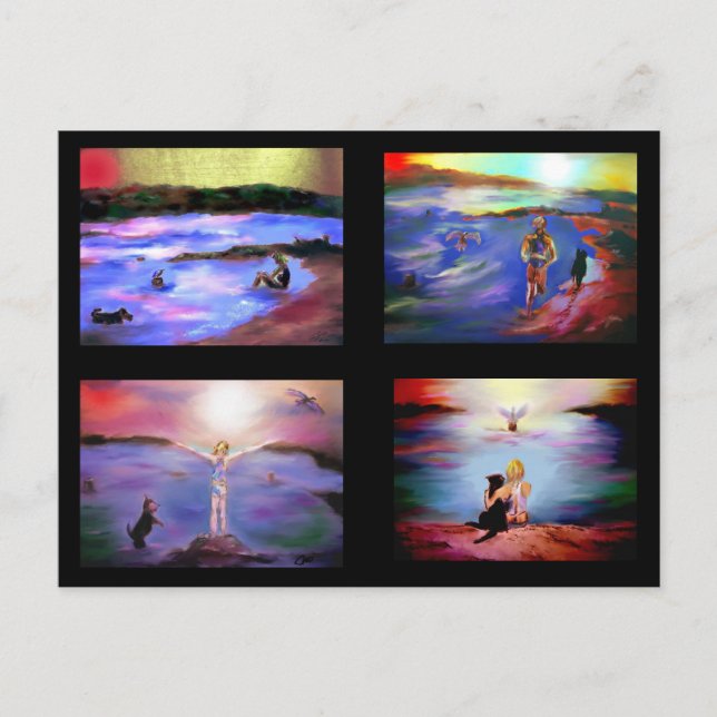 Nicht nur Postkarte der Serie (Vorderseite)