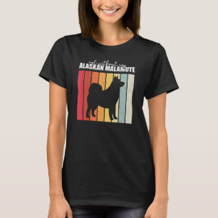 Nicht ohne mein Alaskan Malamute Retro Vintag T-Shirt
