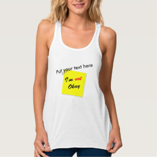 Nicht okay tank top