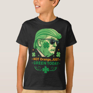 Nicht Orange, nur grün heute - Funny Trump St. T-Shirt
