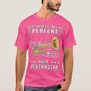 Nicht perfekt, aber spektakulär spielen Jazz Music T-Shirt