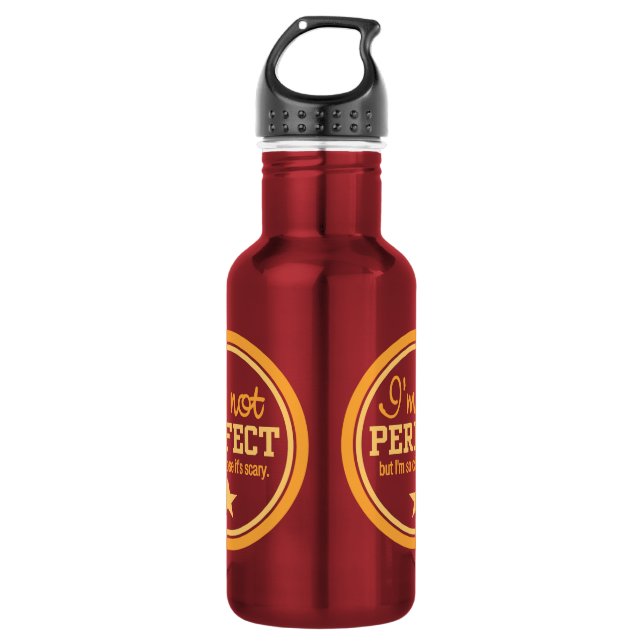 Nicht perfekt angepasst trinkflasche (Vorderseite)