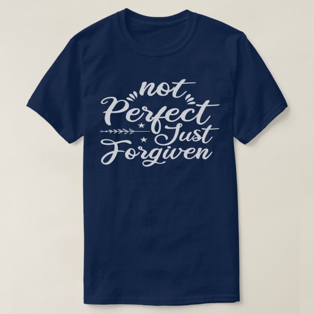 Nicht perfekt gerade vergeben 1 T-Shirt (Design vorne)