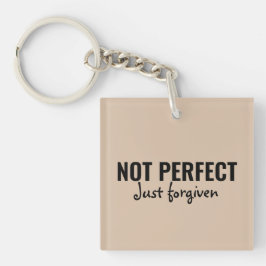 Nicht perfekt, nur vergeben, Bibelverse, Christlic Schlüsselanhänger