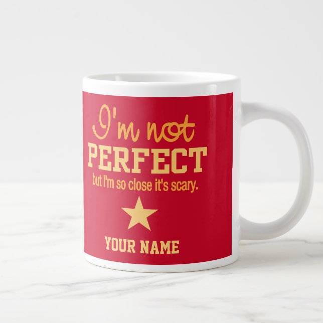 Nicht perfekte benutzerdefinierte Tasse (Rechts)