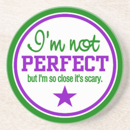 NICHT PERFEKTER Untersetzer - grün / lila