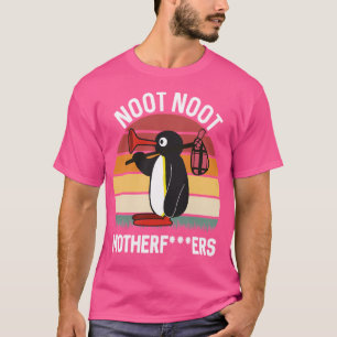 Nicht Pinguin Vintage Frauengeschenke Frauen lusti T-Shirt