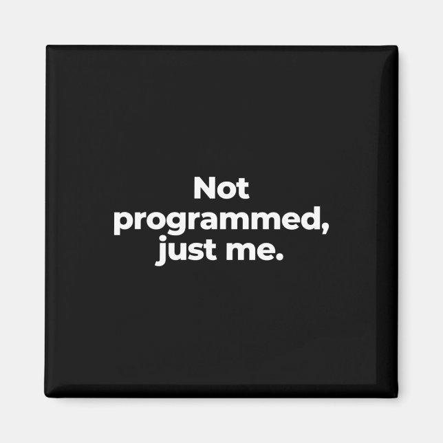 Nicht programmiert magnet (Vorne)