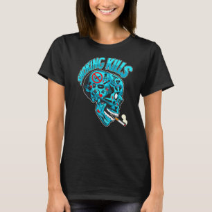 Nicht rauchen Ich rauche tötet Nikotin-freies Rauc T-Shirt