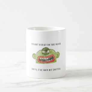 NICHT RECHTE TASSE des KAFFEE-6C [WEISS]