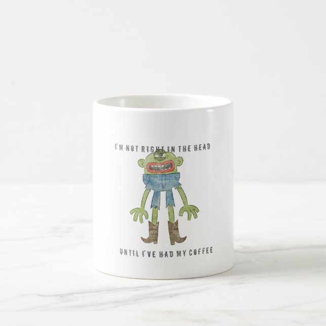 NICHT RECHTE TASSE des KAFFEE-6D [WEISS] (Mittel)