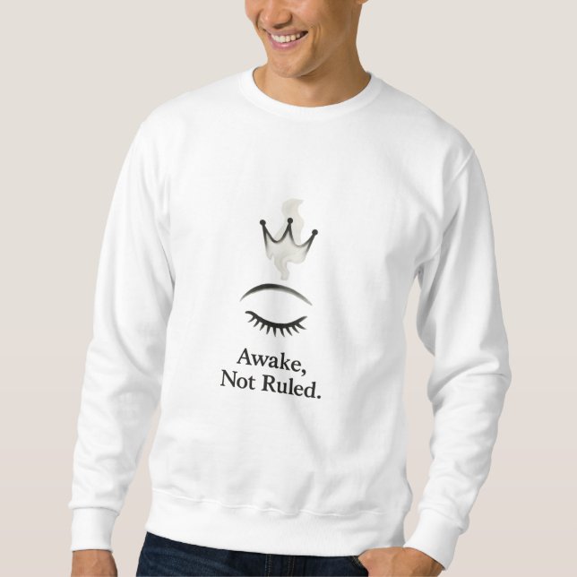 Nicht Regiert Klassisch Sweatshirt (Vorderseite)