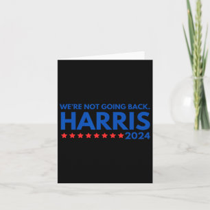 Nicht rückgängig machen Kamala Harris 2024 Design Karte