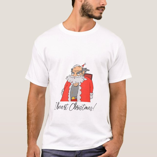 nicht Santa T-Shirt (Vorderseite)