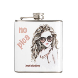 Nicht scharf flachmann