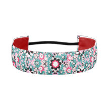 Nicht schlackiges, florales Headband - stilvoll un