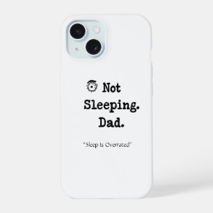 Nicht schlafender Papa Handyhülle – Cooles individ iPhone 15 Hülle