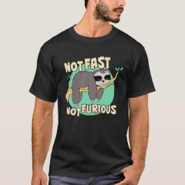 Nicht schnell, nicht wütend, lustiges Design T-Shirt