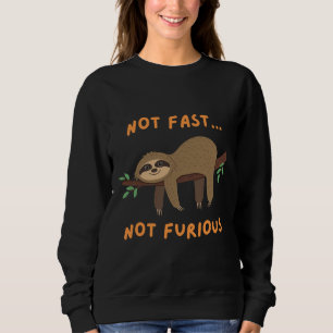 Nicht schnell, nicht wütend sweatshirt