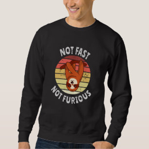 Nicht schnell, nicht wütend sweatshirt