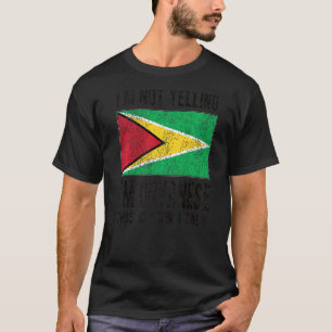 Nicht schreien, ich bin Guyana Flag Guyana Root T-Shirt