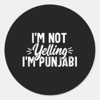 Nicht schreien Punjabi Desi Sikh Indian Novelty
