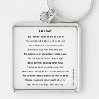 Nicht schuldig - Schlüsselanhänger
