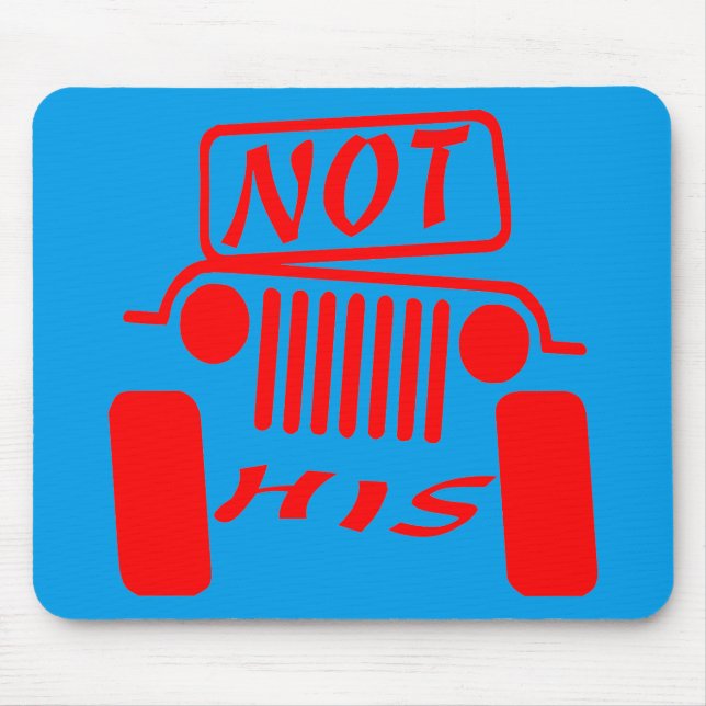 Nicht seine 4x4 #USAPatriotGraphics © Mousepad (Vorne)