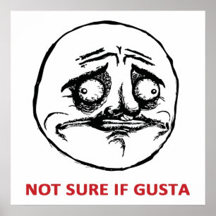 Nicht sicher, ob Gusta - Poster