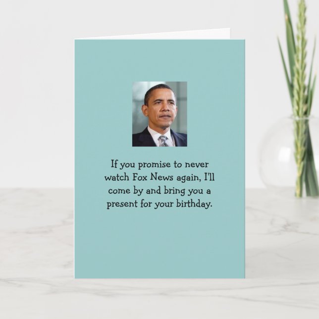 Nicht sind Sie watchin Fox News! Karte (Vorderseite)