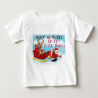 Nicht so einfach ist es Fett Boy Baby T-shirt