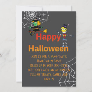 Nicht so scharfsinniges Halloween-Party Einladung