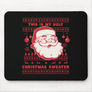 Nicht so übel Weihnachten Weihnachtsfamilie Mousepad